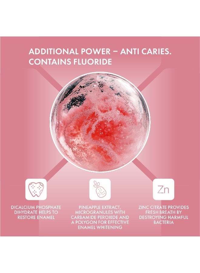 سبلات سبيشل إكستريم وايت | معجون أسنان 75 مل | تبييض مكثف للأسنان | حماية من التسوس | يزيل التصبغات السطحية - Image 4